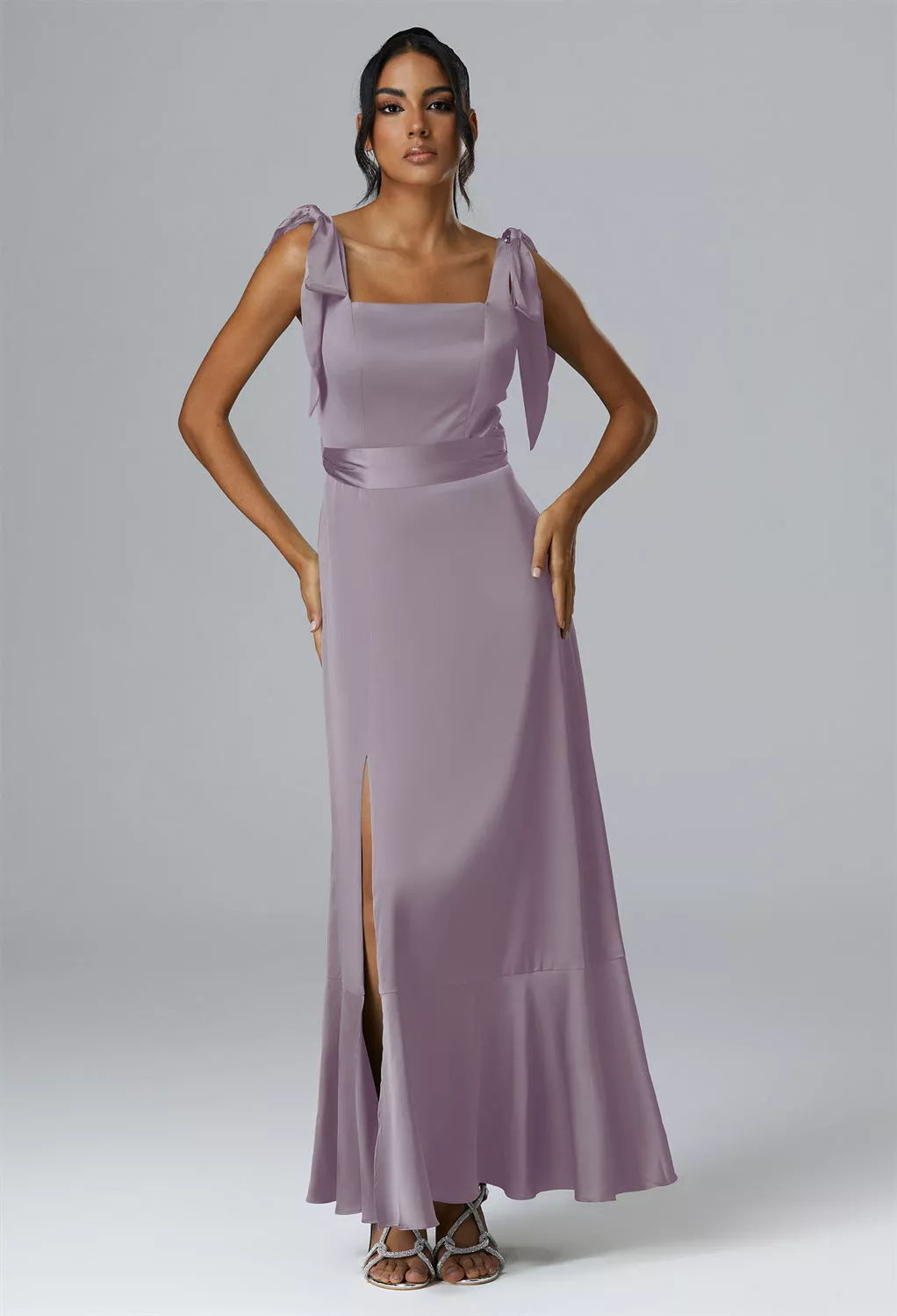 AW Solstice Purple Haze  Long Bridesmaid Dresses